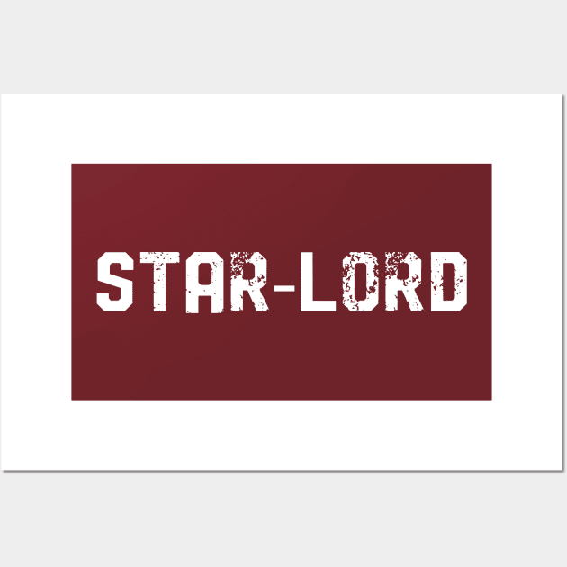 Star-Lord Wall Art by tjfdesign